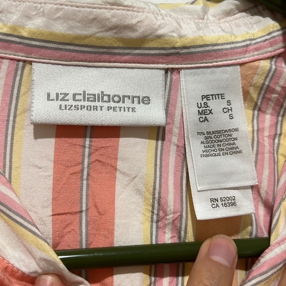 Vintage Liz Claiborne Top - Picture 2 of 3